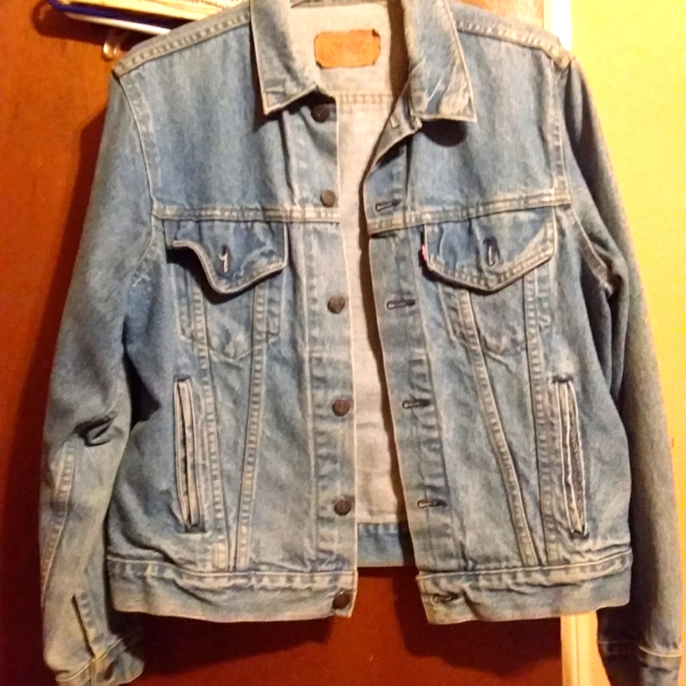 Levi's blue Jean trucker's jacket